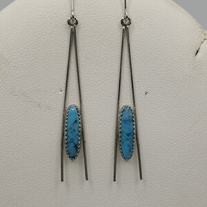 Sterling Silver and Turquoise Earrings